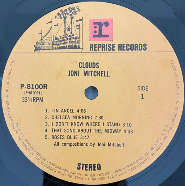 Joni Mitchell - Clouds (Vinyl, LP, Album, Reissue)
