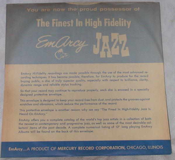 Various - ( The Greatest Stars Of Jazz ) Under One Roof (Vinyl, LP, Compilation, Mono) Very Good (VG) / Very Good (VG)