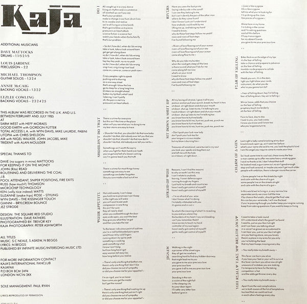 Kajagoogoo - Crazy Peoples Right To Speak (Vinyl, LP, Album)