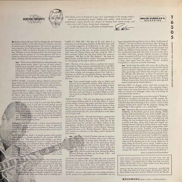 Sal Salvador - Sal Salvador (Vinyl, LP, Album, Reissue) Very Good Plus (VG+) / Very Good (VG)