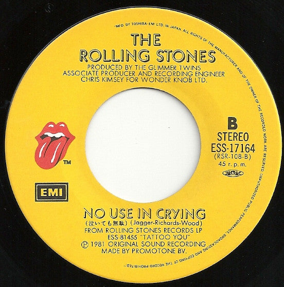 The Rolling Stones - Start Me Up (Vinyl, 7", 45 RPM, Single, Stereo) Very Good Plus (VG+) / Very Good Plus (VG+)