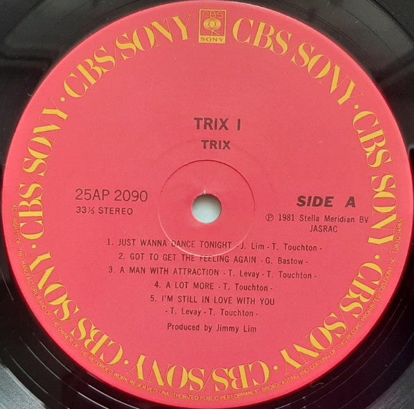 Trix (2) - Sensation (Vinyl, LP, Album) Very Good Plus (VG+) / Very Good Plus (VG+)