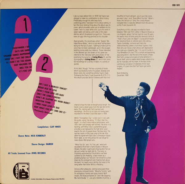 Ted Taylor - Keep Walking On (Vinyl, LP, Compilation) Very Good Plus (VG+) / Good Plus (G+)