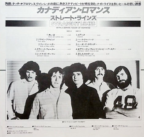 Straight Lines - Straight Lines (Vinyl, LP, Album, Stereo) Very Good Plus (VG+) / Very Good (VG)