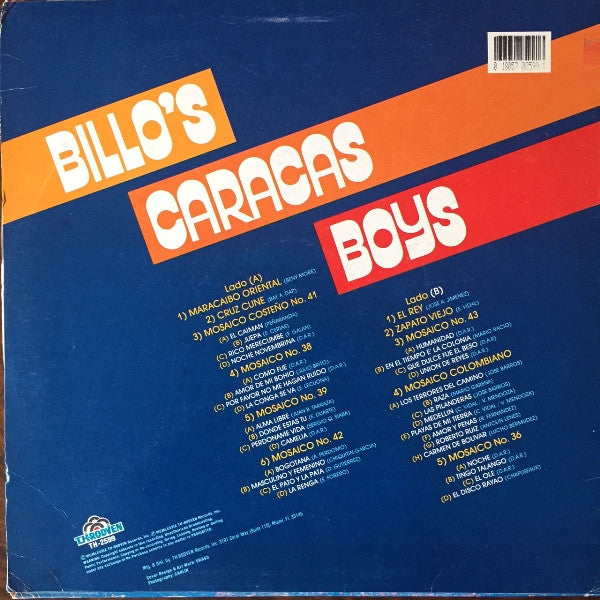 Billo's Caracas Boys - Tropical Y Refrescante (Vinyl, LP, Compilation) Very Good (VG) / Very Good (VG)