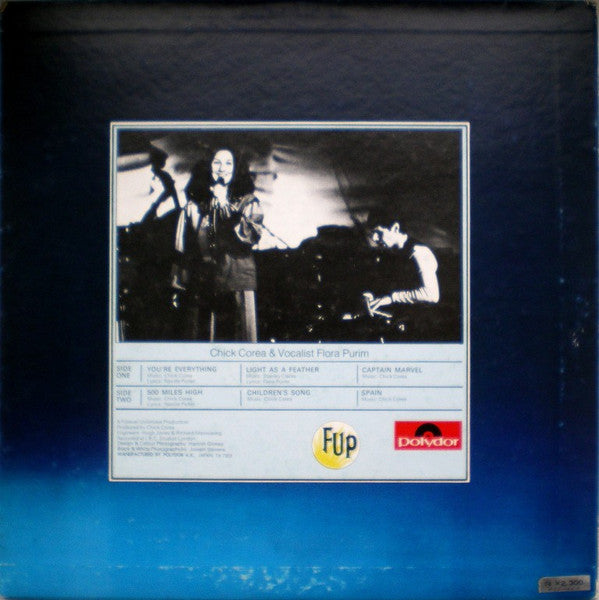 Chick Corea - Light As A Feather (Vinyl, LP, Album)