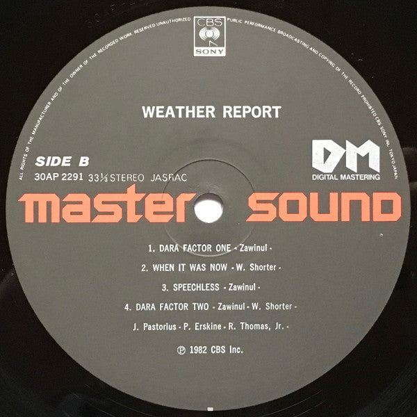 Weather Report - Weather Report (Vinyl, LP, Album, Remastered) Very Good Plus (VG+) / Very Good Plus (VG+)