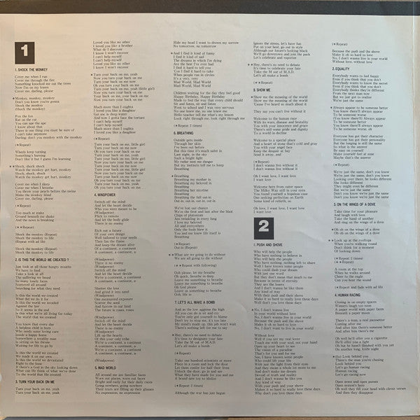 Various - Greenpeace (Vinyl, LP, Compilation, Stereo) Very Good Plus (VG+) / Very Good (VG)