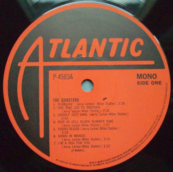 The Coasters - The Coasters (Vinyl, LP, Compilation, Misprint, Mono)