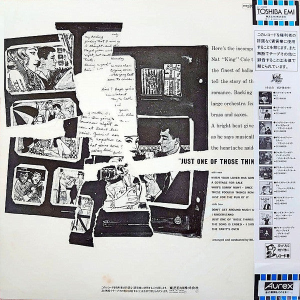 Nat King Cole - Just One Of Those Things (Vinyl, LP, Reissue, Stereo) Very Good Plus (VG+) / Very Good Plus (VG+)