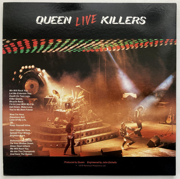 Queen - Live Killers (Vinyl, LP, Album, Stereo)