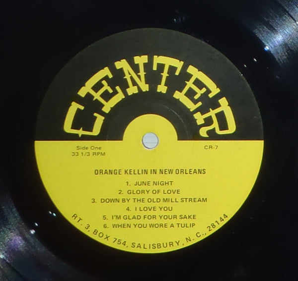 Orange Kellin - Orange Kellin In New Orleans (Vinyl, LP, Album) Mint (M) / Very Good (VG)