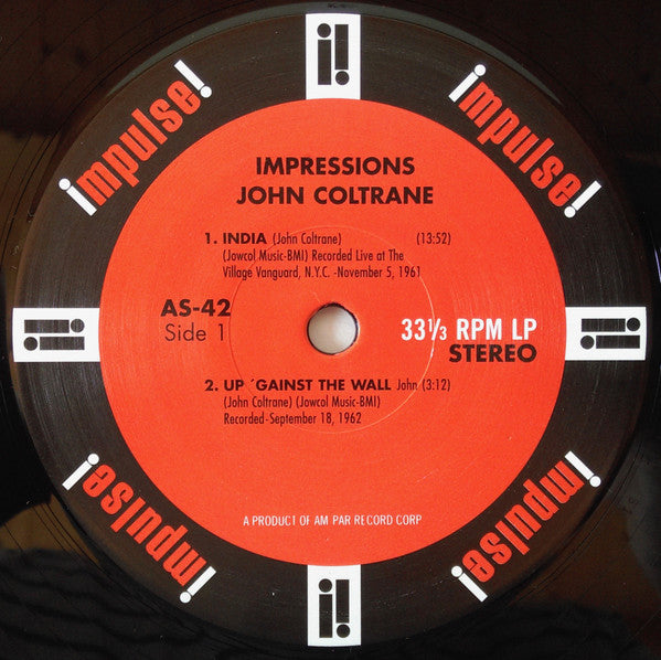 John Coltrane - Impressions (Vinyl, LP, Album, Reissue) Near Mint (NM or M-) / Near Mint (NM or M-)