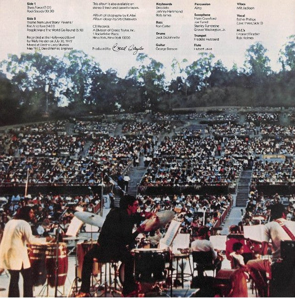CTI All-Stars - CTI Summer Jazz At The Hollywood Bowl Live Two (Vinyl, LP, Album, Limited Edition, Stereo) Good Plus (G+) / Very Good (VG)