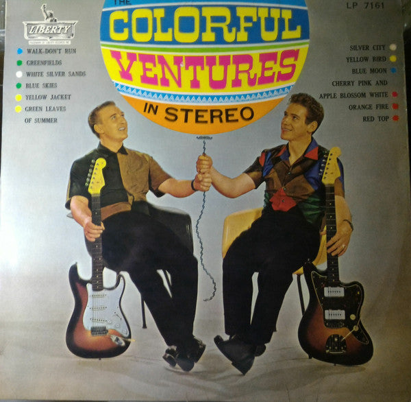 The Ventures - The Colorful Ventures (Vinyl, LP, Album, Stereo) Very Good (VG) / Good Plus (G+)