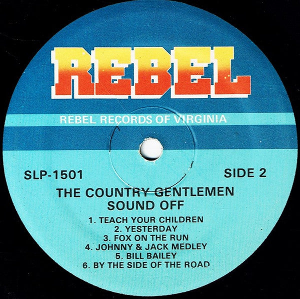 The Country Gentlemen - Sound Off (Vinyl, LP, Album, Reissue) Very Good (VG) / Very Good (VG)