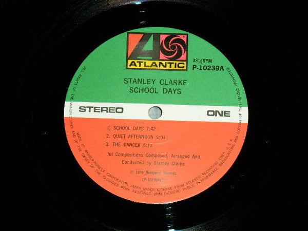 Stanley Clarke - School Days (Vinyl, LP, Album)