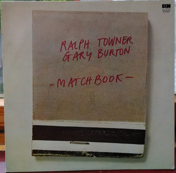 Ralph Towner - Matchbook (Vinyl, LP, Album) Very Good Plus (VG+) / Very Good Plus (VG+)