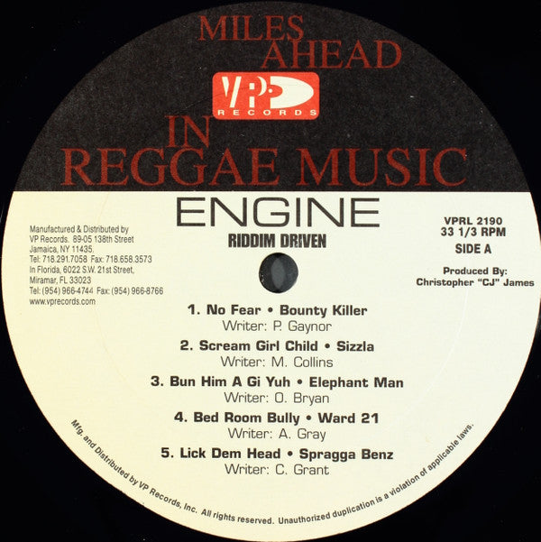 Various - Engine (2xVinyl, LP, Compilation) Very Good Plus (VG+) / Near Mint (NM or M-)