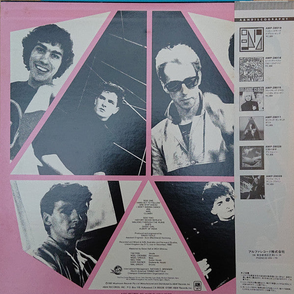 Split Enz - Waiata (Vinyl, LP, Album) Very Good Plus (VG+) / Very Good (VG)