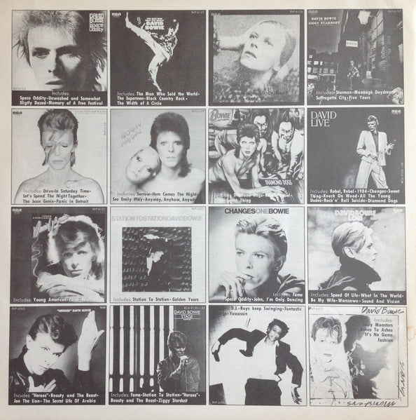 David Bowie - ChangesTwoBowie = 美しき魂の告白 (Vinyl, LP, Compilation) Very Good Plus (VG+) / Good Plus (G+)