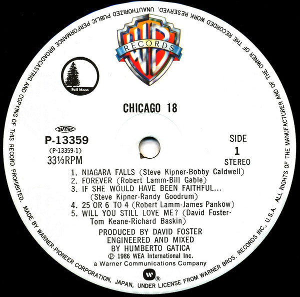 Chicago (2) - Chicago 18 (Vinyl, LP, Album)