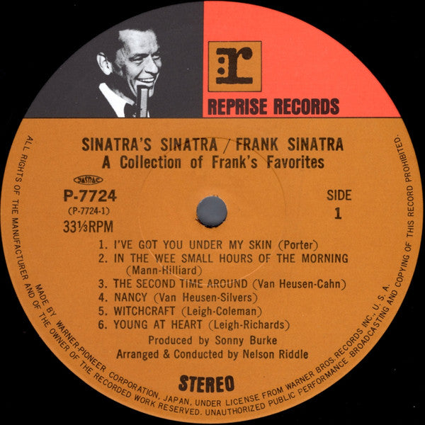 Frank Sinatra - Sinatra's Sinatra (A Collection Of Frank's Favourit...