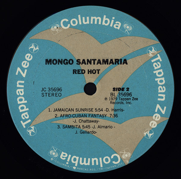 Mongo Santamaria - Red Hot (Vinyl, LP, Album) Very Good (VG) / Very Good (VG)