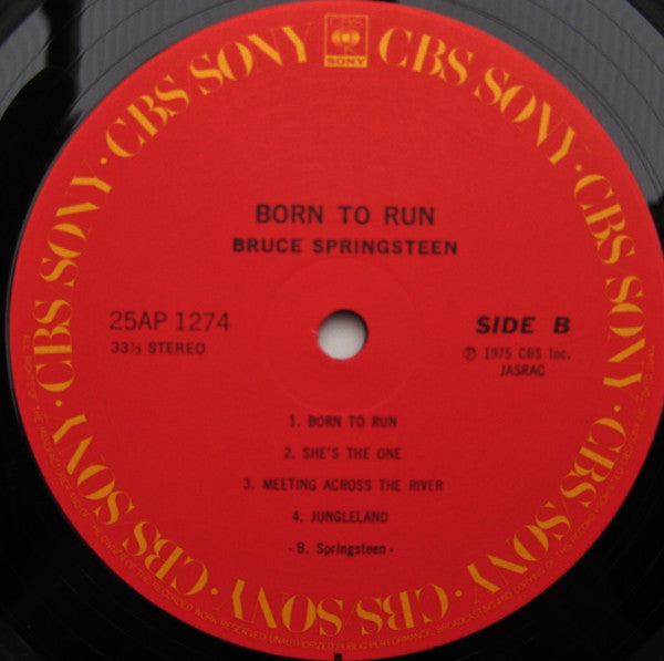Bruce Springsteen - Born To Run (Vinyl, LP, Album, Reissue)