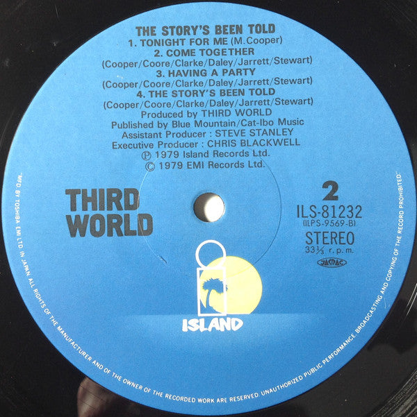 Third World - The Story's Been Told = トロピカル・ファンタジー (Vinyl, LP, Album)