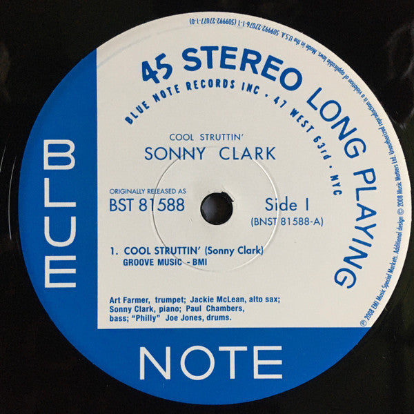 Sonny Clark - Cool Struttin' (2xVinyl, LP, 45 RPM, Album, Limited Edition, Numbered, Reissue, Remastered, Stereo) Very Good Plus (VG+) / Near Mint (NM or M-)
