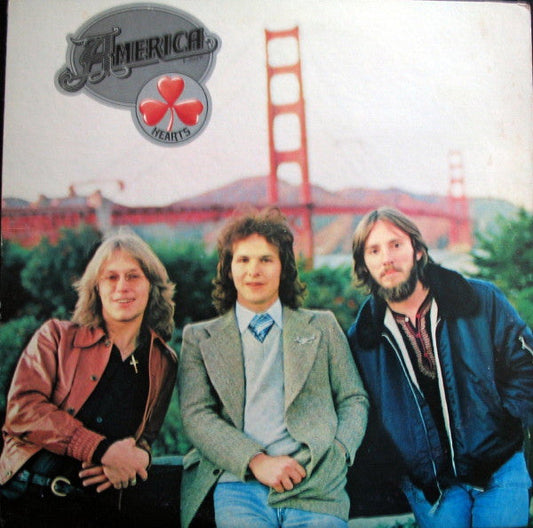 America (2) - Hearts (Vinyl, LP, Album) Very Good Plus (VG+) / Very Good Plus (VG+)