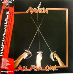 Raven (6) - All For One (Vinyl, LP, Album) Very Good Plus (VG+) / Very Good Plus (VG+)