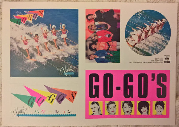 Go-Go's - Vacation (Vinyl, LP, Album) Very Good Plus (VG+) / Very Good Plus (VG+)