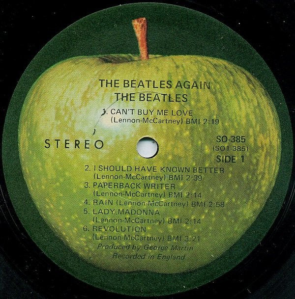 The Beatles - Hey Jude (The Beatles Again) (Vinyl, LP, Compilation, Stereo) Good Plus (G+) / Poor (P)