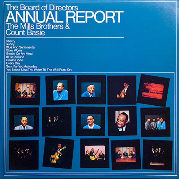 The Mills Brothers - The Board of Directors Annual Report (Vinyl, LP, Album, Reissue, Stereo) Very Good Plus (VG+) / Very Good Plus (VG+)
