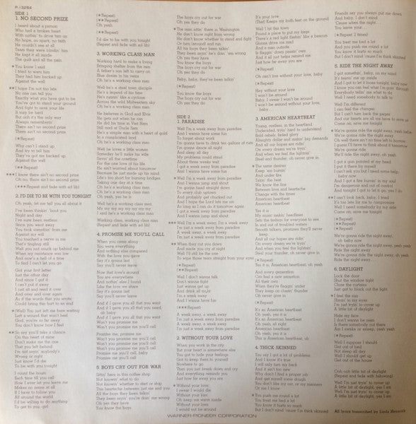 Jimmy Barnes - Jimmy Barnes (Vinyl, LP, Album, Promo) Very Good Plus (VG+) / Very Good Plus (VG+)
