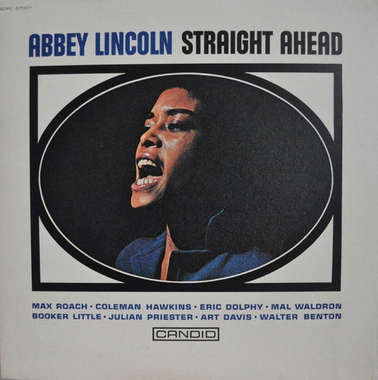 Abbey Lincoln - Straight Ahead (Vinyl, LP, Album, Reissue, Stereo) Very Good Plus (VG+) / Very Good Plus (VG+)