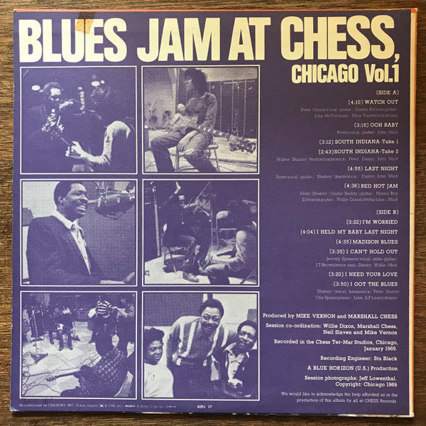 Fleetwood Mac - Blues Jam At Chess, Chicago Vol. 1 (Vinyl, LP, Album, Reissue, Stereo) Near Mint (NM or M-) / Very Good Plus (VG+)