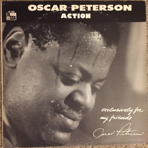 Oscar Peterson - Action (Vinyl, LP, Album, Reissue, Stereo) Good Plus (G+) / Good Plus (G+)