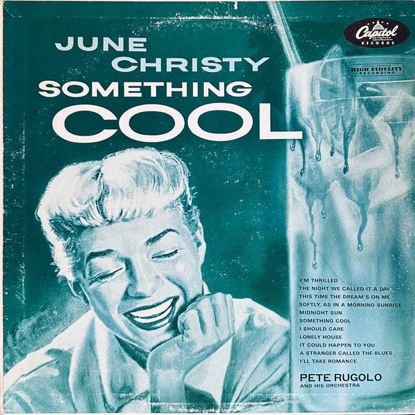 June Christy - Something Cool (Vinyl, LP, Compilation, Reissue, Mono) Very Good Plus (VG+) / Very Good (VG)