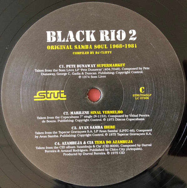Various - Black Rio 2 (Original Samba Soul 1968-1981) (2xVinyl, LP, Compilation) Near Mint (NM or M-) / Very Good Plus (VG+)