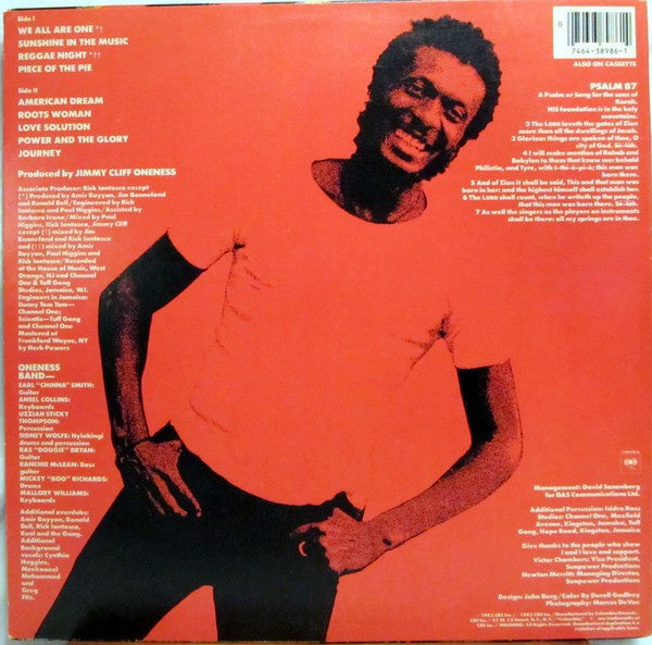 Jimmy Cliff - The Power And The Glory (Vinyl, LP, Album, Stereo) Good Plus (G+) / Good Plus (G+)