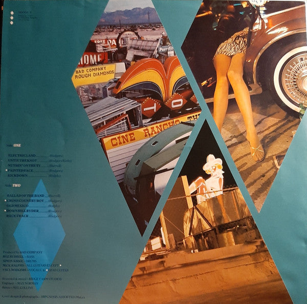 Bad Company (3) - Rough Diamonds (Vinyl, LP, Album) Very Good Plus (VG+) / Very Good Plus (VG+)