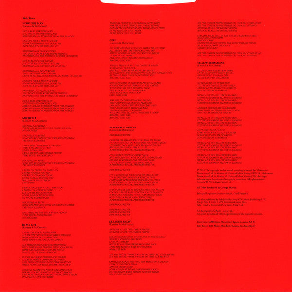 The Beatles - 1962-1966 (2xVinyl, LP, Compilation, Reissue, Remastered) Very Good Plus (VG+) / Very Good Plus (VG+)