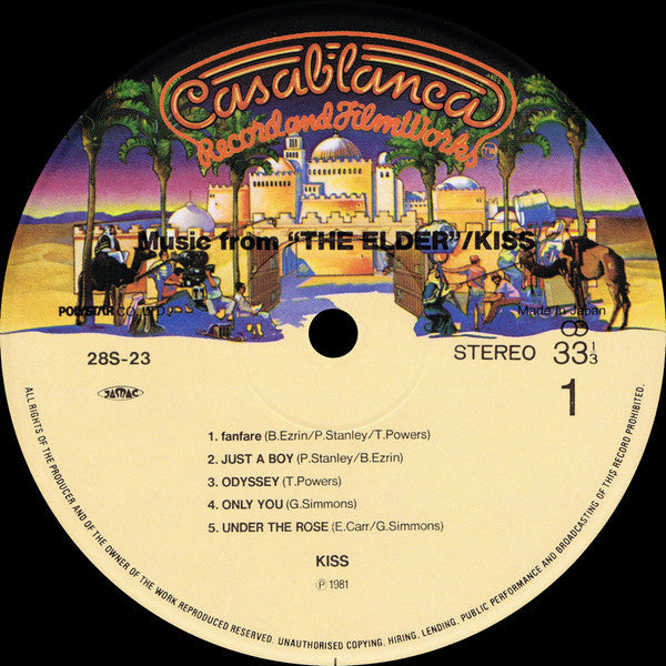 Kiss - (Music From) The Elder (Vinyl, LP, Album, Stereo)