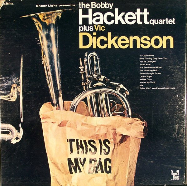 The Bobby Hackett Quartet - This Is My Bag (Vinyl, LP, Stereo) Good Plus (G+) / Very Good (VG)