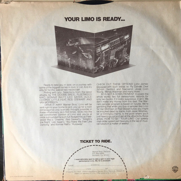 Little Feat - Sailin' Shoes (Vinyl, LP, Album, Reissue) Very Good (VG) / Very Good (VG)