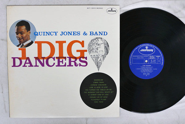 Quincy Jones & Band - I Dig Dancers (Vinyl, LP, Album, Limited Edition, Reissue, Mono) Very Good Plus (VG+) / Very Good Plus (VG+)