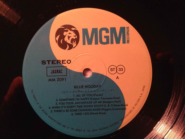 Billie Holiday - Last Recording (Vinyl, LP, Album, Stereo)